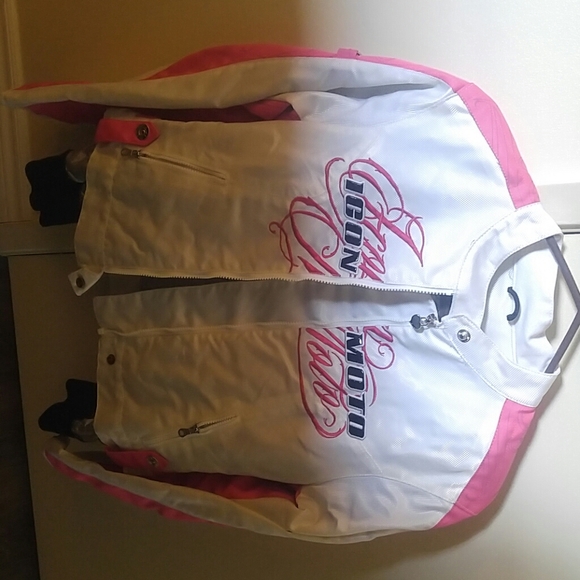 Women's Icon Moto motorcycle jacket - Picture 4 of 5